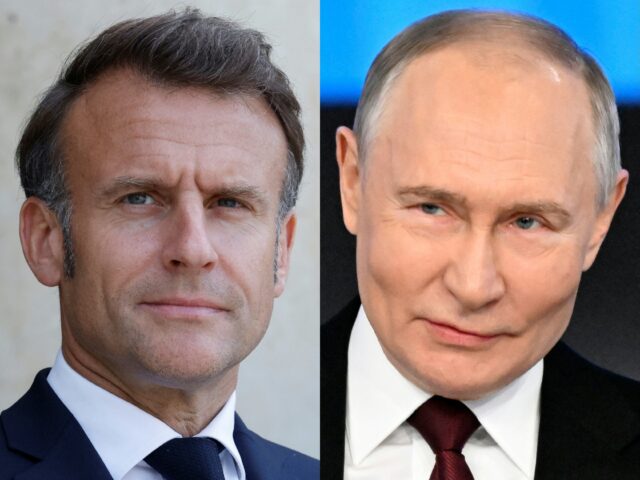 French President Emmanuel Macron urged Russian leader Vladimir Putin to agree to a ceasefi