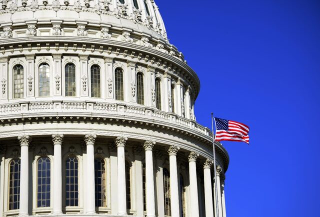 US lawmakers inside the Capitol are considering rules about US college athletes and antitr