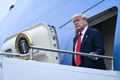 US President Donald Trump's vist to Scotland was billed as a golf tour but he will no