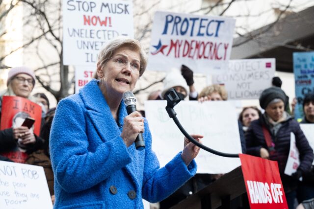 US Senator Elizabeth Warren was among three senators who initially raised bribery concerns