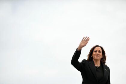 Former US vice president Kamala Harris became the Democratic Party's 2024 presidentia
