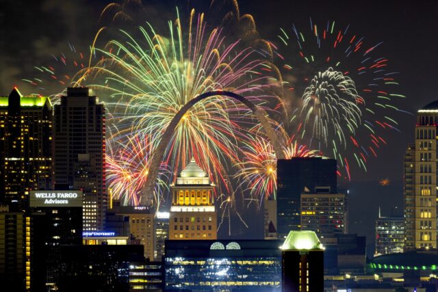 APTOPIX Missouri Fireworks The Associated Press