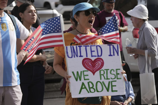 Immigration Courts Arrests Protest The Associated Press