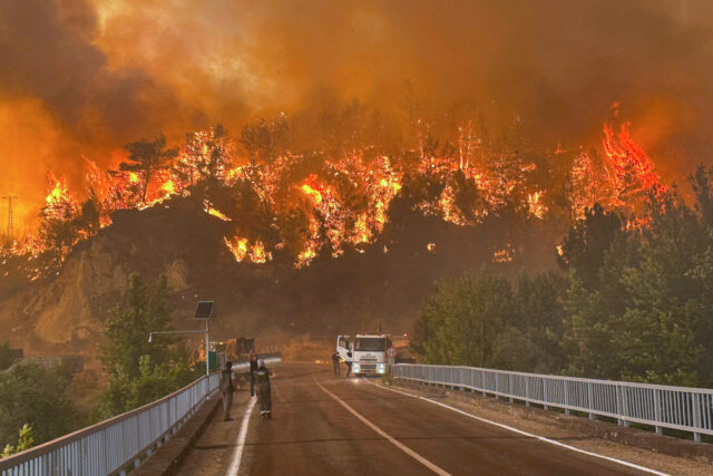 Turkey Wildfire The Associated Press