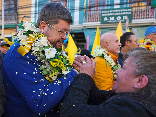 AP25224812357797 Title: Bolivia Election Image ID: 25224812357797 Article: Bolivian presidential candidate