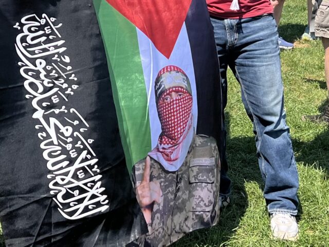 Abu Obeida (Joel Pollak / Breitbart News)