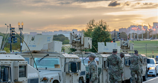 National Guard Spotted in D.C. During Trump's Police Takeover