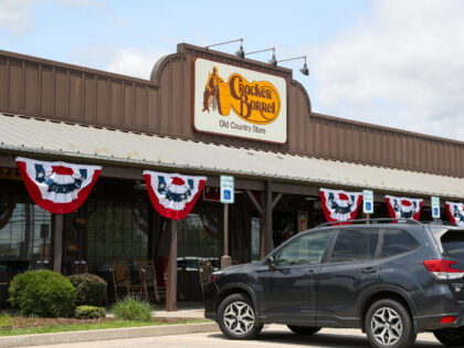 An exterior view of a Cracker Barrel Old Country Store. Paul Weaver/SOPA Images/LightRocke