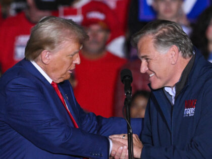 Exclusive –- Trump-Backed Michigan Senate Candidate Rogers on Democrat Challengers Moving Further