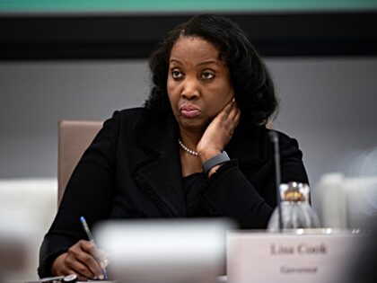 Lisa Cook, governor of the US Federal Reserve, during the Federal Reserve Board open meeti