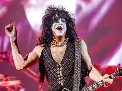 Paul Stanley KISS performs at Arena di Verona on July 11, 2022 in Verona, Italy. (Photo by