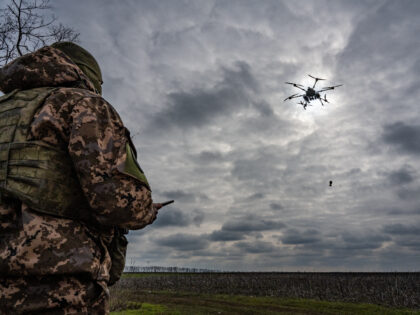 UNSPECIFIED, UKRAINE - FEBRUARY 21: A Ukrainian drone operator who gave the name Artem pil