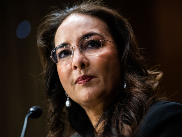 GettyImages-2201503670 UNITED STATES - FEBRUARY 26: Harmeet Dhillon, nominee to be an assistant attorney general,
