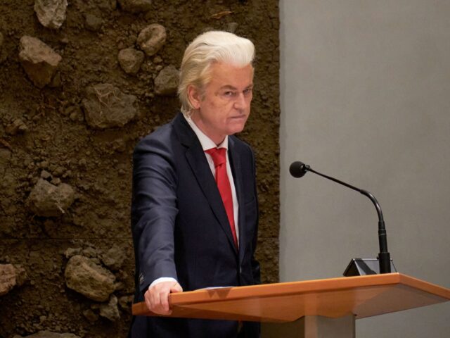 THE HAGUE, NETHERLANDS - JUNE 4: PVV faction leader Geert Wilders attends a debate at the
