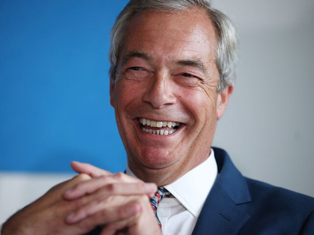 Reform UK Leader Holds Law And Order Press Conference LONDON, ENGLAND - AUGUST 4: Reform UK Leader Nigel Farage attends a press conference on l