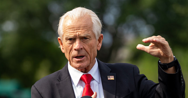 Exclusive — Peter Navarro: We've Proven 'Tariffs Don't Cause Inflation, They Cause Growth'