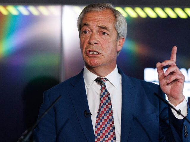 Reform UK Leader Holds Law And Order Press Conference LONDON, ENGLAND - AUGUST 04: Reform UK Leader Nigel Farage attends a press conference on l
