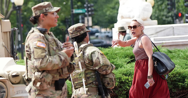 D.C. Residents Protest Authorities Cracking Down on Crime as 'Fascists'