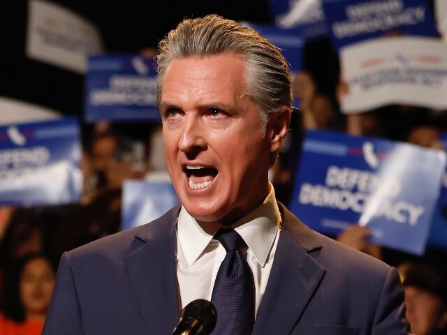Gavin Newsom Suggests Without Evidence that Trump Will Send ICE Agents to Polling Sites ‘to C