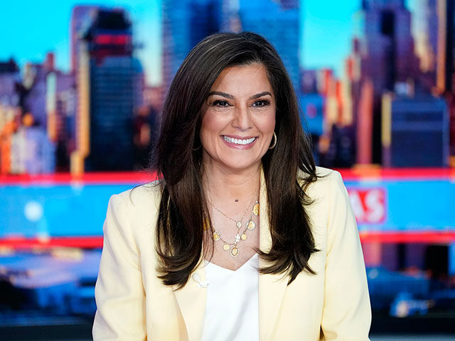 GettyImages2212623786 Fox news anchor Rachel Campos-Duffy interviews Paraguay President Santiago Peña during