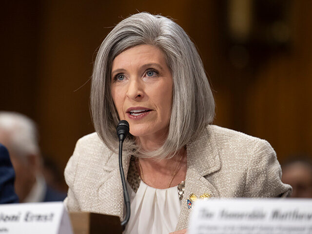 GettyImages2217752062 U.S. Senator Joni Ernst (R-IA) is seen during a Senate Foreign Relations Committee confirm