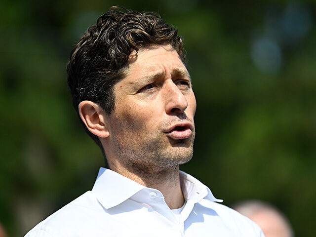 GettyImages2231660423 Minneapolis Mayor Jacob Frey speaks to the media following a mass shooting at Annunciation