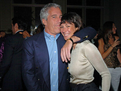 Jeffrey Epstein and Ghislaine Maxwell attend de Grisogono Sponsors The 2005 Wall Street Co