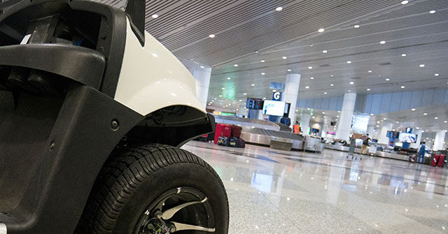 WATCH: Traveler Accused of Driving NY Airport Golf Cart While Drunk