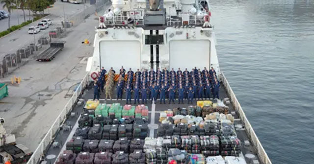 U.S. Coast Guard Unloads the Biggest Illegal-Drug Haul Ever