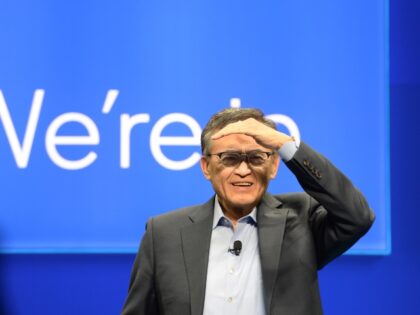Intel boss Lip Bu-Tan looks at his audience