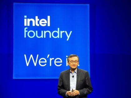 Intel boss Lip-Bu Tan speaking