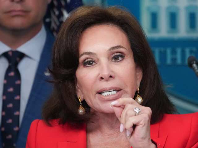 U.S. Attorney for the District of Columbia Jeanine Pirro delivers remarks during a press c