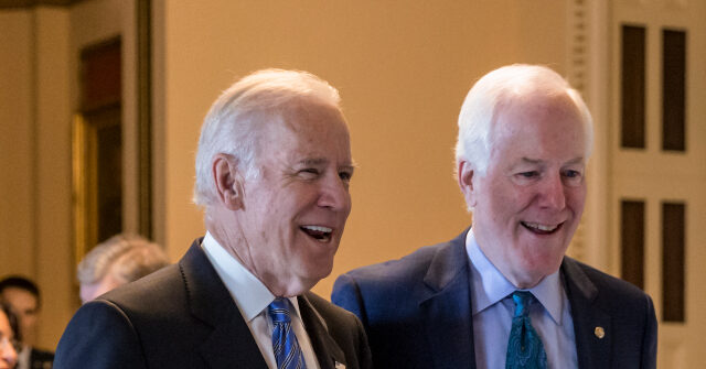 John Cornyn Claims He Doesn't Remember Helping Pass Biden's Gun Control