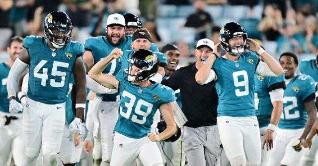 WATCH: Jags Kicker Cam Little Kicks 70-Yard Field Goal in Preseason Game
