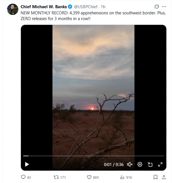 Border Patrol Chief Michael Banks