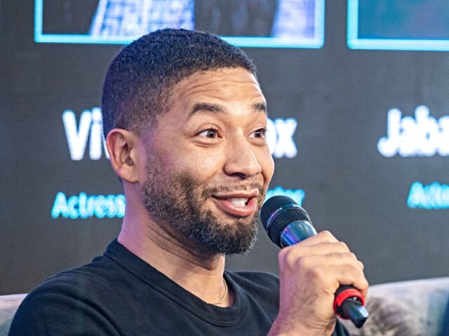 Jussie Smollett returns DETROIT, MICHIGAN - JUNE 07: Jussie Smollett (L) and Vivica A. Fox speak on a panel during