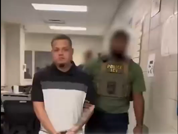 Kilmar Abrego Garcia arrested screenshot