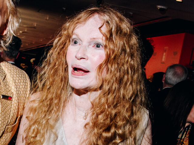 Ronan Farrow and Mia Farrow