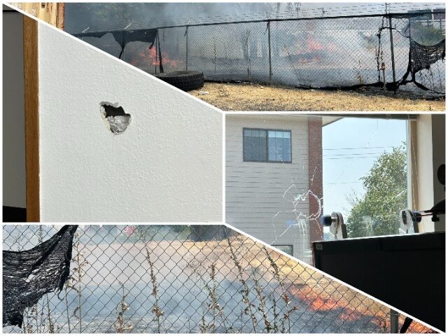 Activists Attack ICE Detention Center with Fire Activists Attack ICE Detention Center with Fire (U.S. Border Patrol)