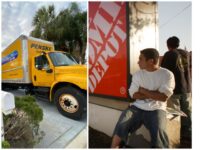 Border Patrol Agents Surprise Illegal Workers, Use Penske Moving Truck in California Home Depot Rai