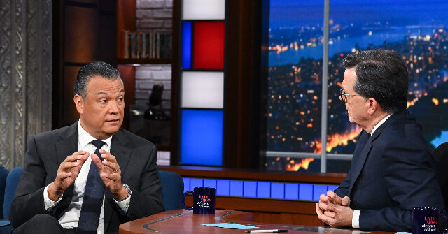 Watch: Colbert Calls Trump's Immigration Crackdown 'Brutality and Cruelty,' While Cheerleading Sen. Padilla's Amnesty Plan