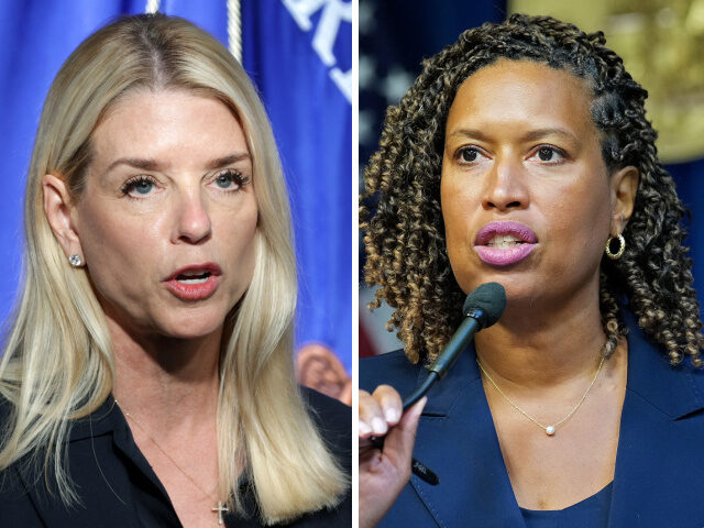 Pam Bondi and Muriel Bowser