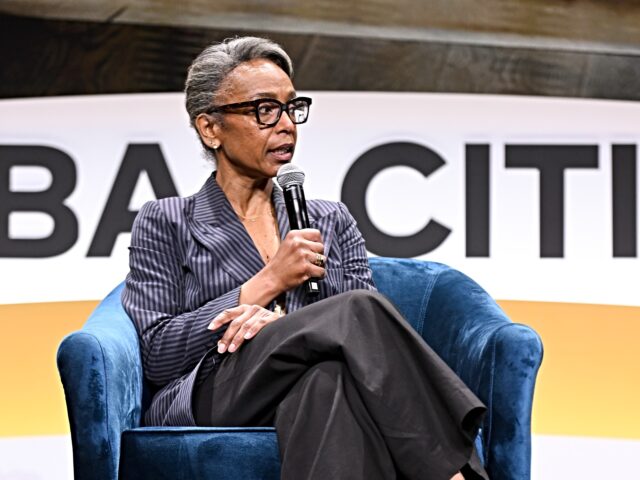 Robin Givhan exits NEW YORK, NEW YORK - APRIL 28: Robin Givhan speaks at the Global Citizen NOW Summit at The