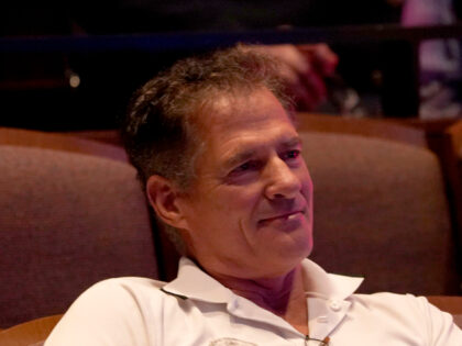 Former U.S. Sen. Scott Brown looks on from the audience during the New Hampshire Republica