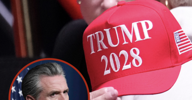 Podcaster Gavin Newsom Warns America: Trump Is Running in 2028!