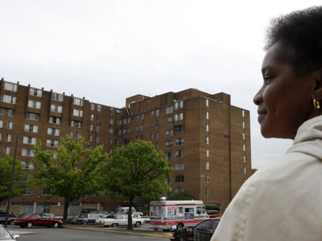 Diane Hunter is head of the Temple Courts tenant association. Temple Courts is part of the