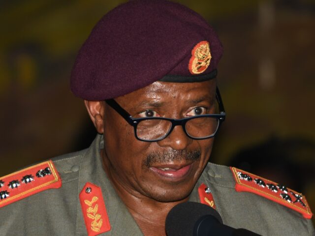South African General Rudzani Maphwanya (Frennie Shivambu/Gallo Images via Getty) PRETORIA, SOUTH AFRICA - APRIL 16: Chief of the South African National Defence Force Rudza