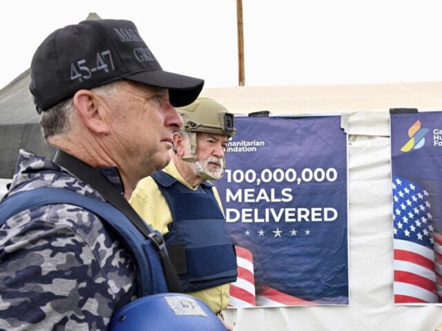 Witkoff, Huckabee Visit Gaza Humanitarian Foundation at 100 Million Meal Mark