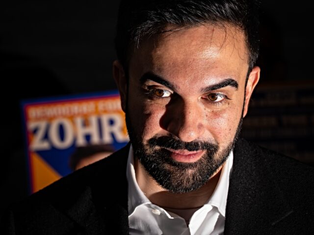 Zohran Mamdani guard detail Zohran Mamdani, New York City mayoral candidate, during a campaign event in the Queens bor