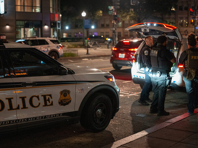 WASHINGTON, DC - AUGUST 18: FBI, Secret Service, Homeland Secuirty Investigations and Wash